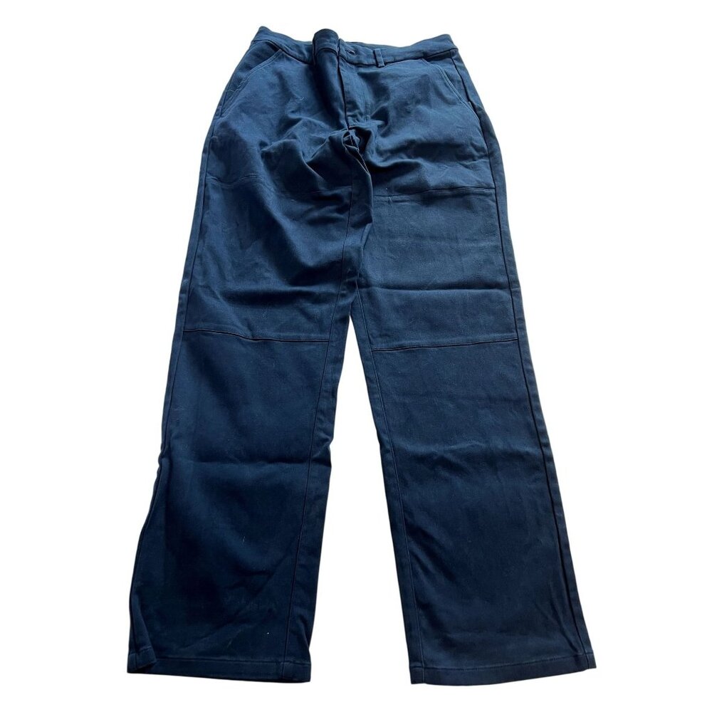 ALO Yoga Edition Sueded Pants in Navy